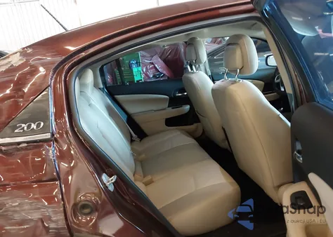 2012 Chrysler 200 Touring from USA, damaged, VIN 1C3CCBBB6CN213416